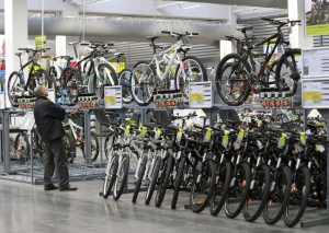 FRANCE-INDUSTRY-BIKES-SPORT-DECATHLON